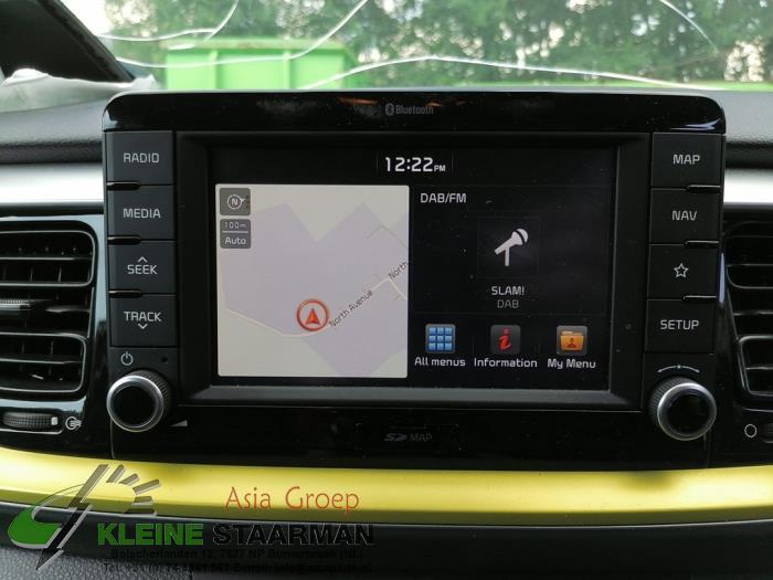Système navigation d'un Kia Stonic (YB) 1.0i T-GDi 12V 2018