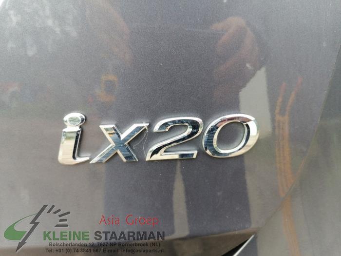 Zündschloss + Steuergerät van een Hyundai iX20 (JC) 1.6i 16V 2019