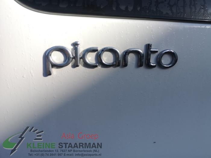Zawias pokrywy silnika z Kia Picanto (TA) 1.0 12V 2014