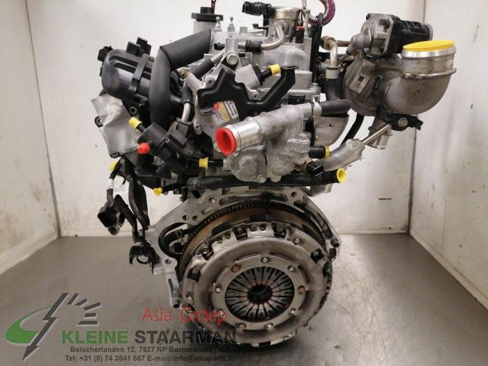 Engine from a Kia Rio IV (YB) 1.0i T-GDi 100 12V 2019
