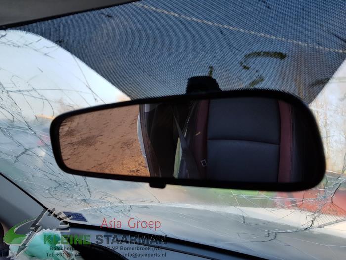 Rear view mirror from a Kia Rio IV (YB) 1.2 MPI 16V 2017