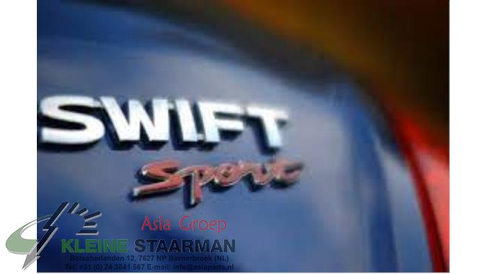 Cadre pare-chocs arrière d'un Suzuki Swift (ZA/ZC/ZD) 1.6 Sport VVT 16V 2014