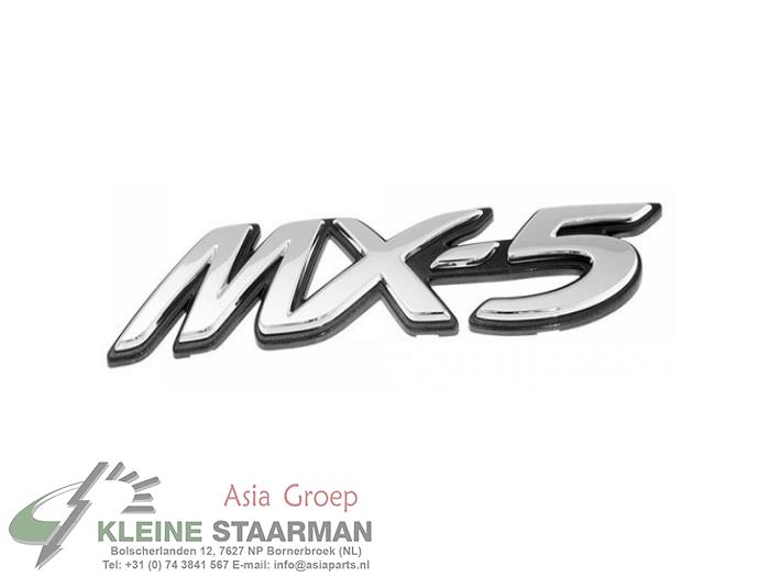 Radnabe hinten van een Mazda MX-5 (ND) 1.5 Skyactiv G-131 16V 2017