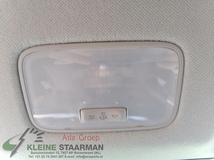 Interior lighting, front from a Kia Picanto (JA) 1.2 16V 2020