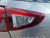 Taillight, left from a Mazda 2 (DJ/DL), 2014 1.5 SkyActiv-G 90, Hatchback, Petrol, 1.496cc, 66kW, P5Y5; P5Y7; P5Y8, 2014-11 2016