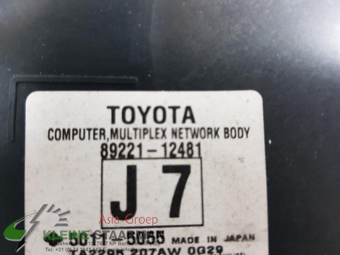 Sterownik Body Control z Toyota Auris (E15) 1.8 16V HSD Full Hybrid 2010