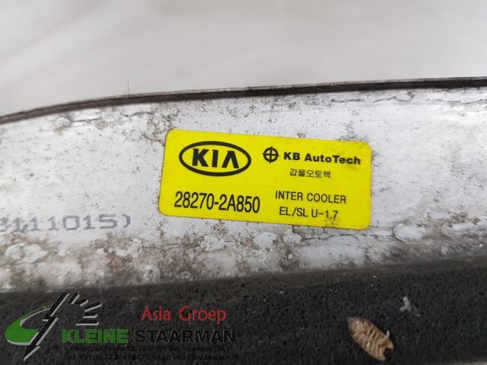 Intercooler de un Kia Sportage (SL) 1.7 CRDi 16V 4x2 2015