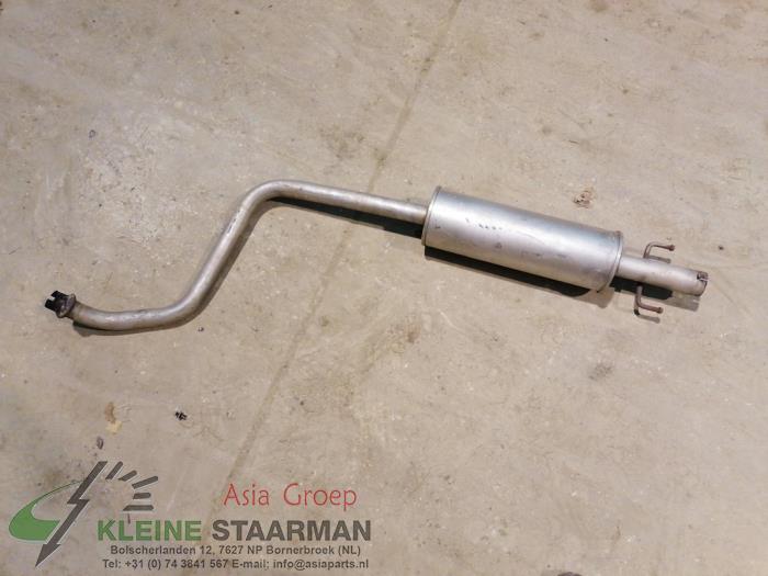 Silencieux Arrière Neuf Pour Toyota Yaris Verso 1.5 - Référence VEN-TY70455, Marque VENEPORTE