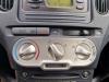 Heater control panel from a Toyota Yaris Verso (P2), 1999 / 2005 1.3 16V, MPV, Petrol, 1.299cc, 62kW (84pk), FWD, 2NZFE, 2002-11 / 2005-09, NCP22 2005