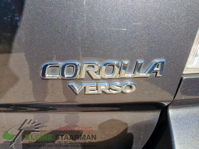 Resistencia de calefactor de un Toyota Corolla Verso (R10/11) 1.6 16V VVT-i 2007