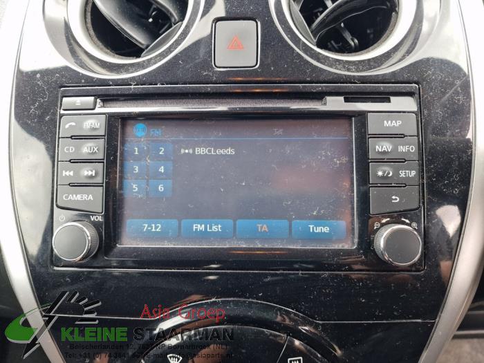 Navigation System van een Nissan Note (E12) 1.2 DIG-S 98 2015