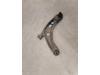 Front lower wishbone, right from a Toyota Yaris III (P13), 2010 / 2020 1.5 16V Hybrid, Hatchback, Electric Petrol, 1.497cc, 74kW (101pk), FWD, 1NZFXE, 2012-03 / 2020-06, NHP13 2013