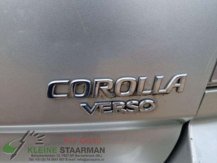 Rurka do napelniania zbiornika paliwa z Toyota Corolla Verso (R10/11) 1.6 16V VVT-i 2006