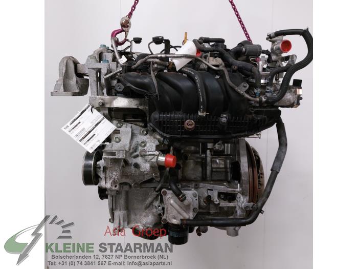 Motor de un Nissan Qashqai (J11) 1.6 DIG-T 163 16V 2015