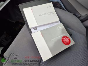 Used Instruction Booklet Nissan Almera Tino (V10M) 1.8 16V Price on request offered by Kleine Staarman B.V. Autodemontage