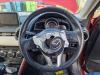 Steering wheel from a Mazda CX-3, 2015 2.0 SkyActiv-G 120, SUV, Petrol, 1.998cc, 88kW (120pk), FWD, PEX3; PEXB, 2015-05, DJ16W7; DK6W7 2017