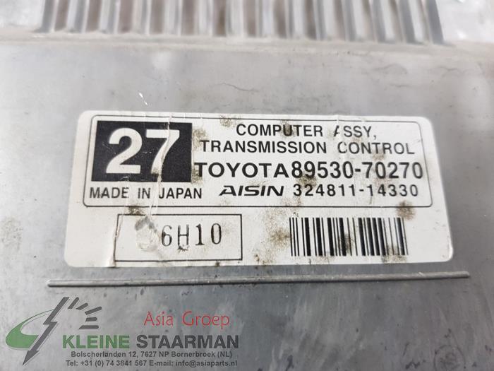 Sterownik skrzyni automatycznej z Toyota Aygo (B40) 1.0 12V VVT-i 2016