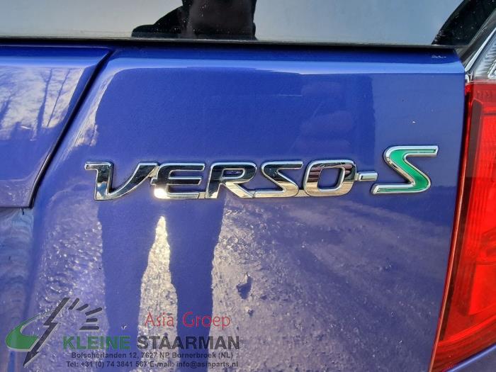 Nagrzewnica z Toyota Verso S 1.33 16V Dual VVT-I 2011