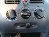 Heater control panel from a Suzuki Wagon-R+ (RB), 2000 / 2008 1.3 16V VVT, MPV, Petrol, 1.328cc, 69kW (94pk), FWD, M13AVVT, 2003-09 / 2006-08, MMA33 2004