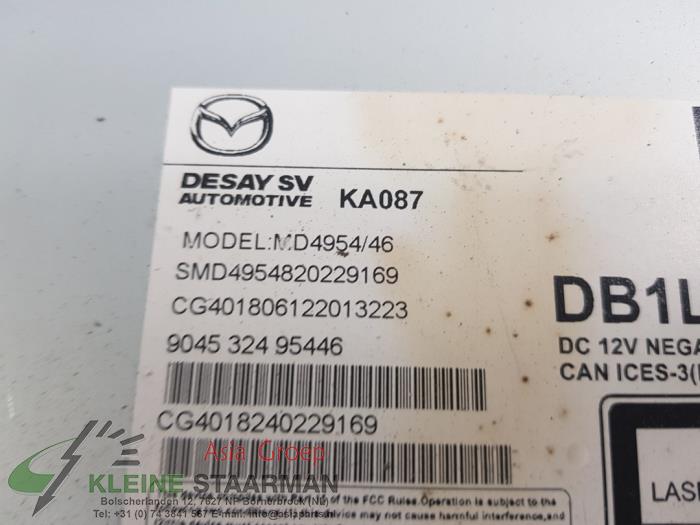 Ecran Gps d'un Mazda 2 (DJ/DL) 1.5 SkyActiv-G 90 2018