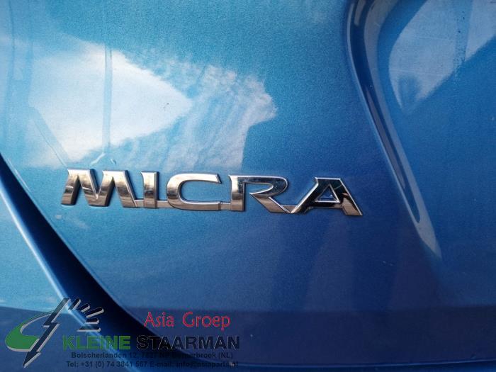 Batterieträger van een Nissan Micra (K14) 1.0 IG-T 100 2020