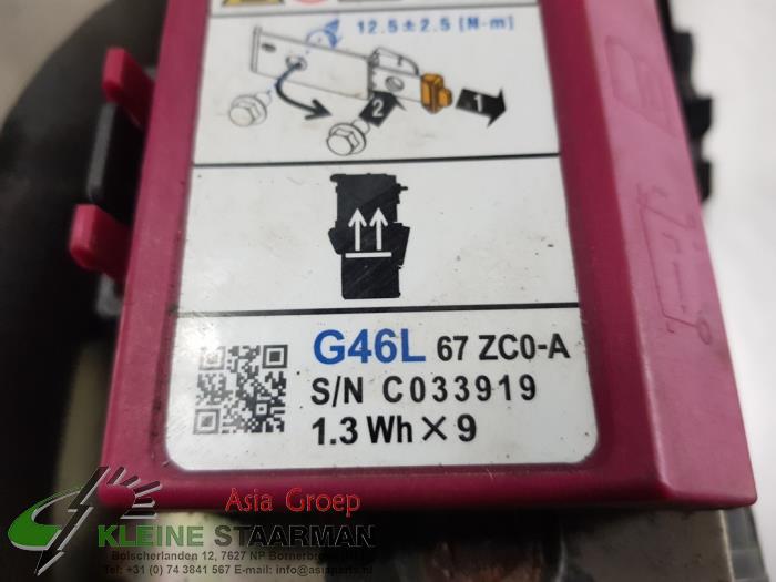 Start/stop capacitor from a Mazda 6 (GJ/GH/GL) 2.2 SkyActiv-D 175 16V 2017