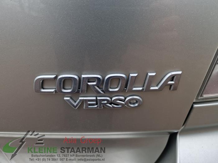 Capteur de position pédale d'accélérateur d'un Toyota Corolla Verso (R10/11) 1.8 16V VVT-i 2006