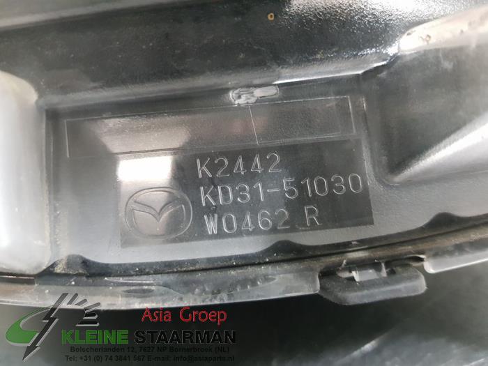 Headlight, right from a Mazda CX-5 (KE,GH) 2.2 SkyActiv-D 150 16V 2WD 2015