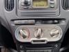 Heater control panel from a Toyota Yaris Verso (P2), 1999 / 2005 1.5 16V, MPV, Petrol, 1.497cc, 78kW (106pk), FWD, 1NZFE, 2000-03 / 2005-09, NCP21 2004