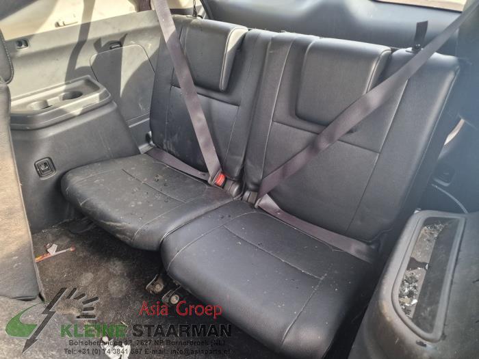 Rear seat from a Mitsubishi Outlander (GF/GG) 2.2 DI-D 16V Clear Tec 4x4 2014