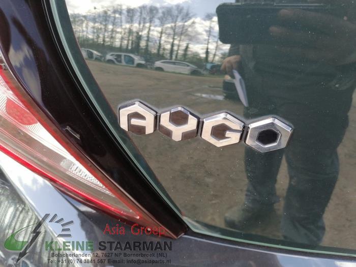 Radnabe hinten van een Toyota Aygo (B40) 1.0 12V VVT-i 2020