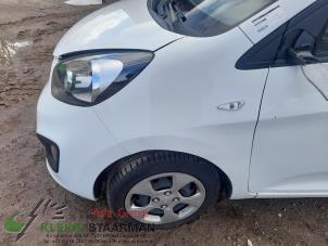 Used Front wing, left Kia Picanto (TA) 1.0 12V Price on request offered by Kleine Staarman B.V. Autodemontage