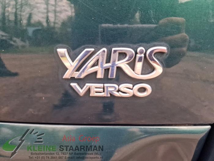 Caja de dirección de un Toyota Yaris Verso (P2) 1.5 16V 2002