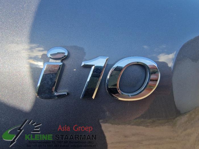 Ceinture de sécurité arrière droite d'un Hyundai i10 (B5) 1.0 12V 2015