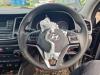 Steering wheel from a Hyundai Tucson (TL), 2015 1.7 CRDi 16V 2WD, SUV, Diesel, 1.685cc, 85kW (116pk), FWD, D4FD, 2015-06 / 2020-09 2017