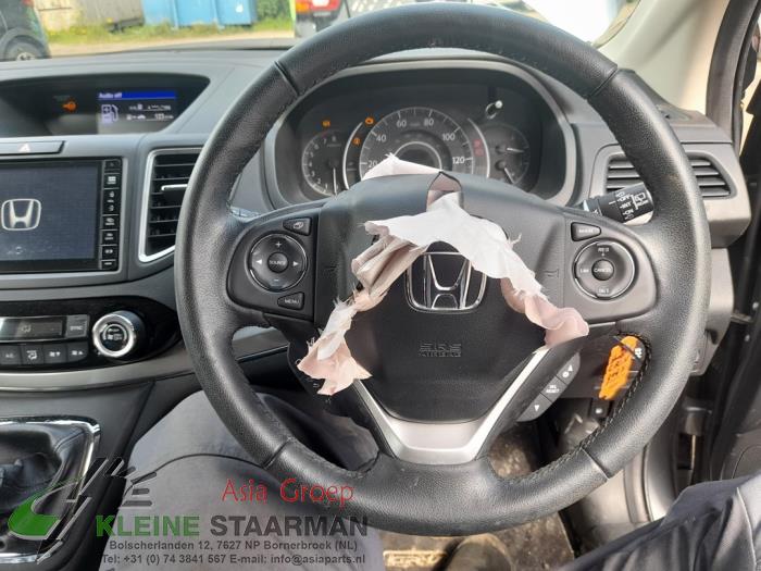 Steering wheel from a Honda CR-V (RM) 2.0 i-VTEC 16V 4x4 2017
