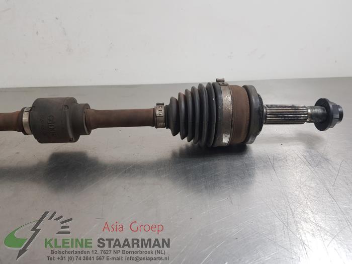 Front drive shaft, right from a Kia Picanto (JA) 1.0 T-GDI 12V 2021