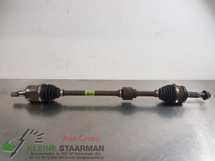 Front drive shaft, right from a Kia Picanto (JA) 1.0 T-GDI 12V 2021