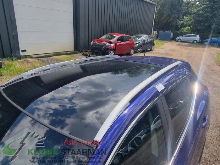 Roof rail, left Nissan Qashqai 1.2 DIGT 16V Alloy