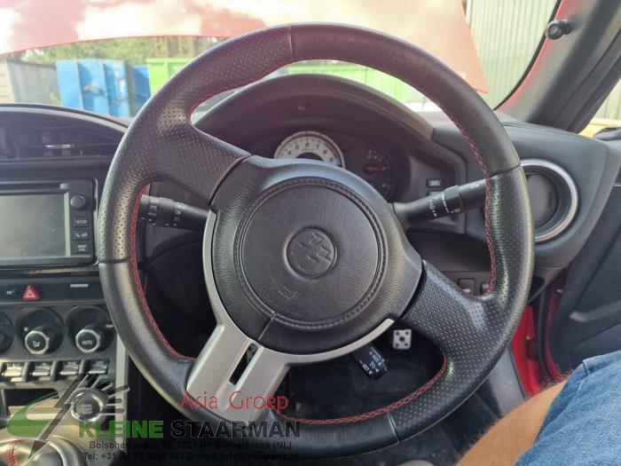 Left airbag (steering wheel) from a Toyota GT 86 (ZN) 2.0 16V 2013