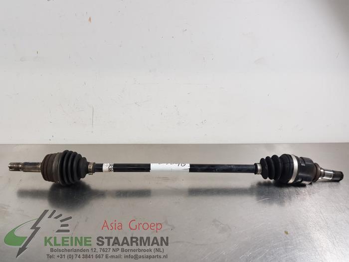 Front drive shaft, right Toyota Aygo 1.0 12V VVT-i - 434100H040 1KRFE C550