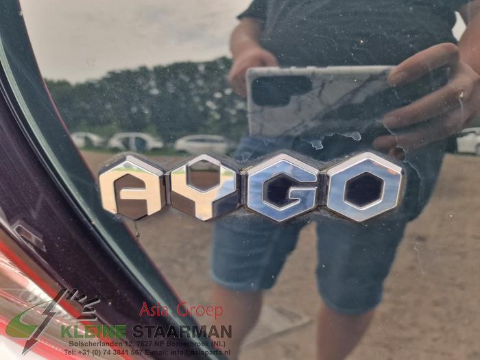 Cuerpo de válvula de mariposa de un Toyota Aygo (B40) 1.0 12V VVT-i 2019