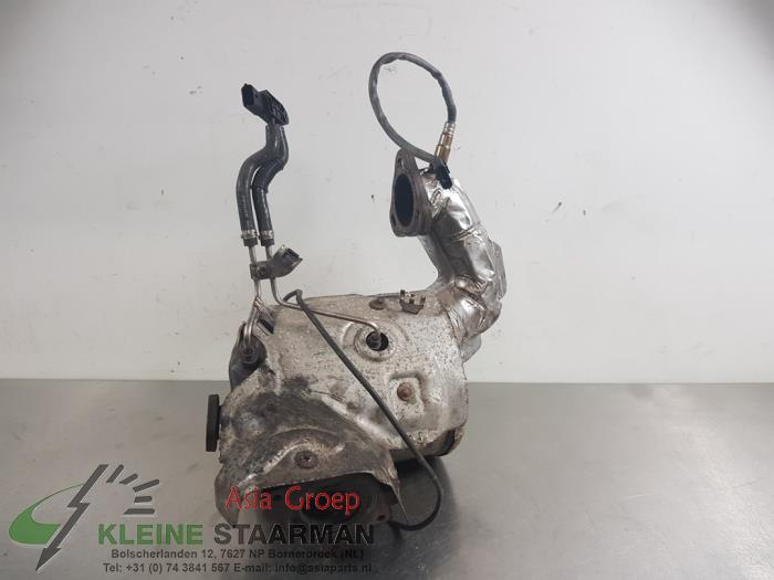 Particulate filter from a Nissan X-Trail (T32) 1.6 Energy dCi All Mode 2015