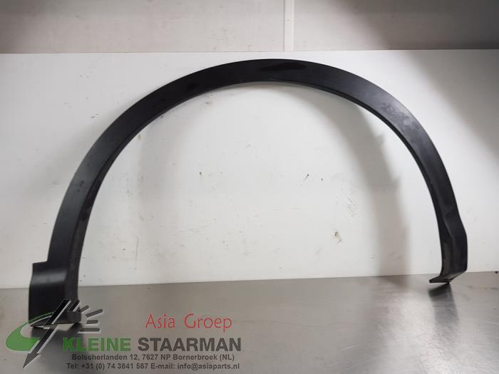 Wheel arch strip Nissan Qashqai 1.2 DIG-T 16V - 638104EA0A