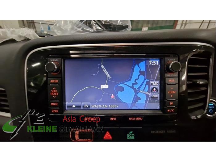 Sistema de navegación de un Mitsubishi Outlander (GF/GG) 2.0 16V PHEV 4x4 2015