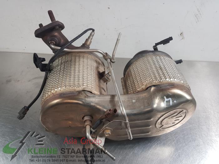 Particulate filter from a Hyundai Tucson (TL) 1.6 CRDi 16V 48V MHEV 2019
