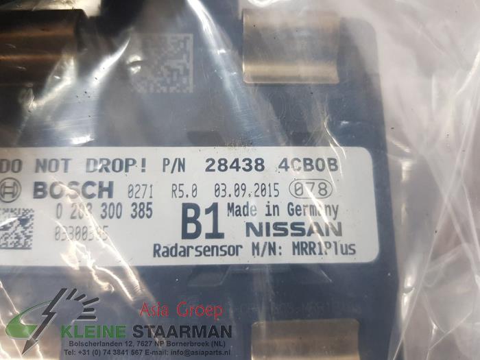 Sensor ACC (distancia) de un Nissan X-Trail (T32) 1.6 Energy dCi 2016