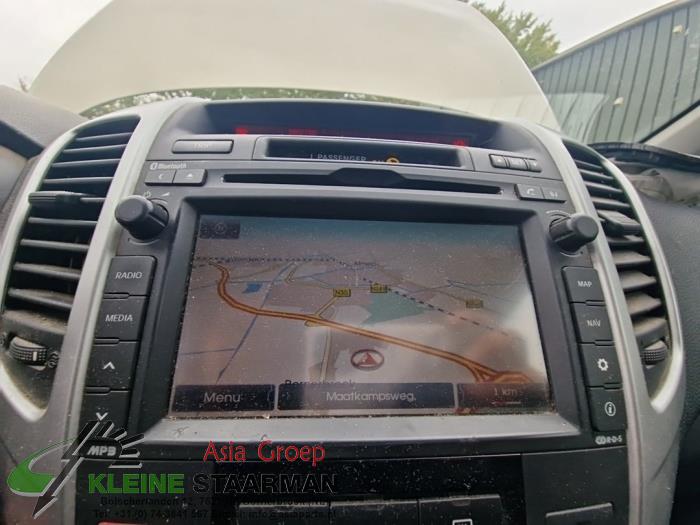 Système navigation d'un Kia Venga 1.4 CVVT 16V 2013