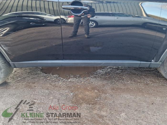 Side skirt, right from a Mitsubishi Outlander (GF/GG) 2.0 16V PHEV 4x4 2015