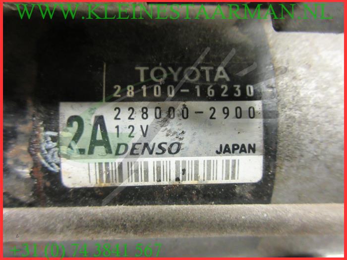 Rozrusznik z Toyota Corolla (E11) 1.6 16V 1999